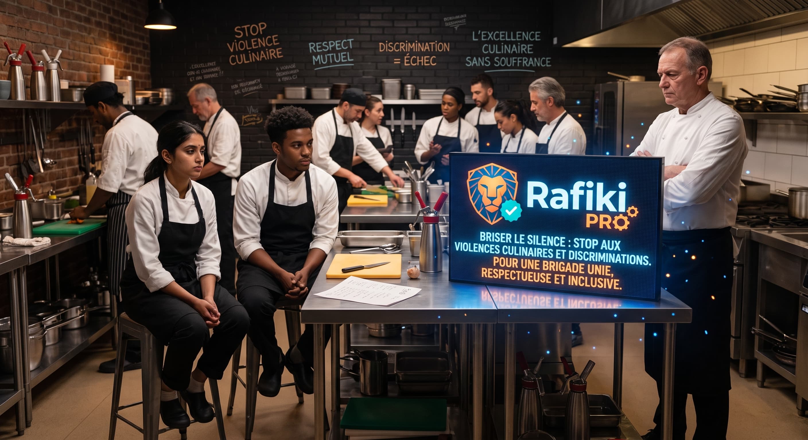 Briser le Silence : Pour en finir avec les violences et discriminations en cuisine